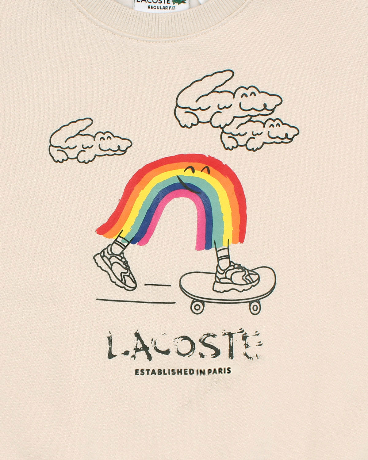 Loc. Kids Rainbow Sweatshirt - Off White