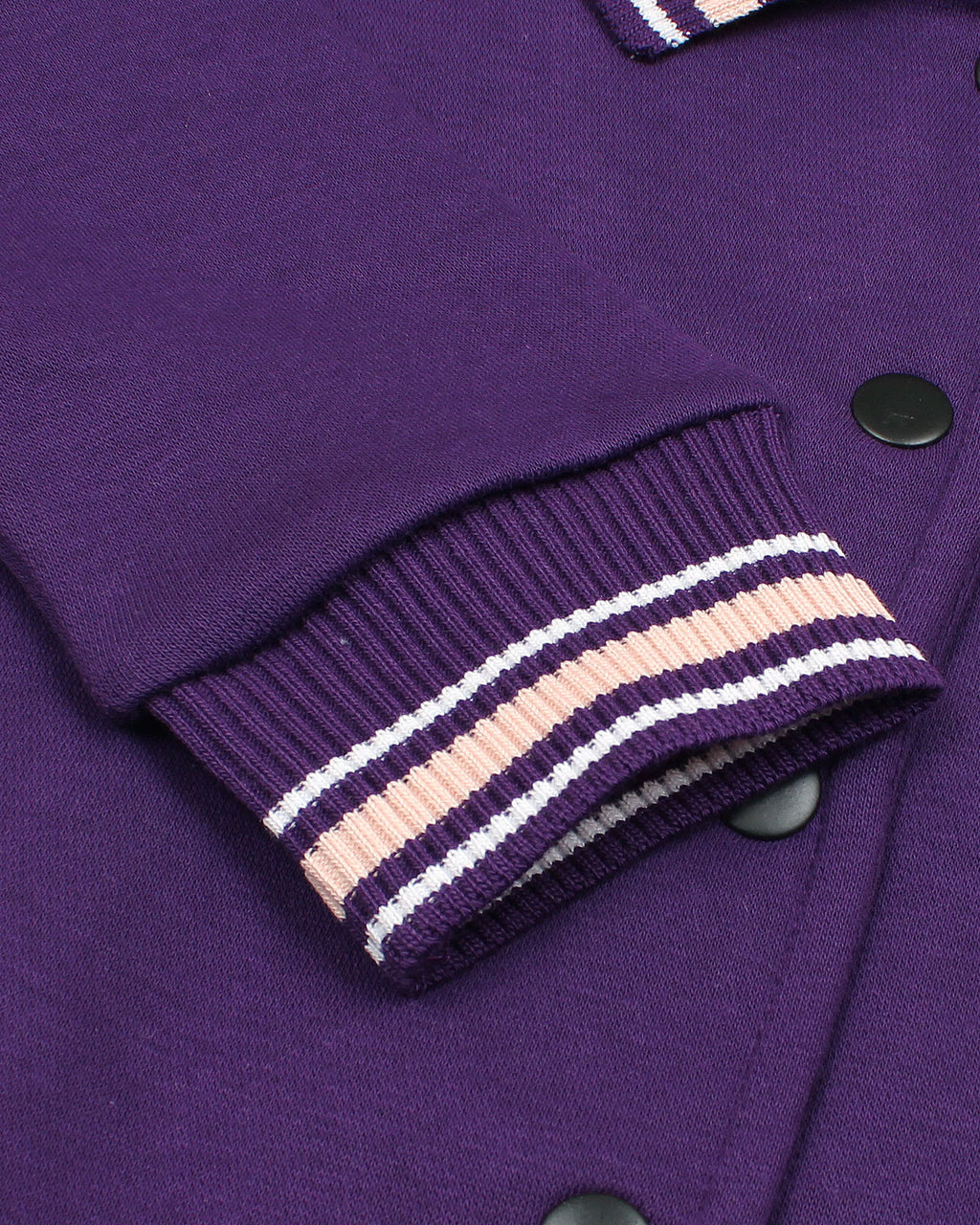 Kids Classic Baseball Jacket - Purple