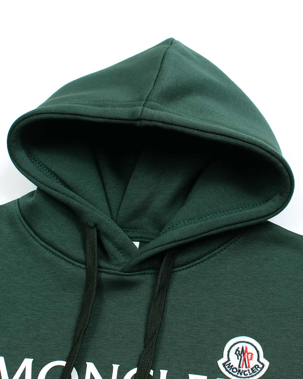 Mon. Kids Logo Hoddie - Forest Green