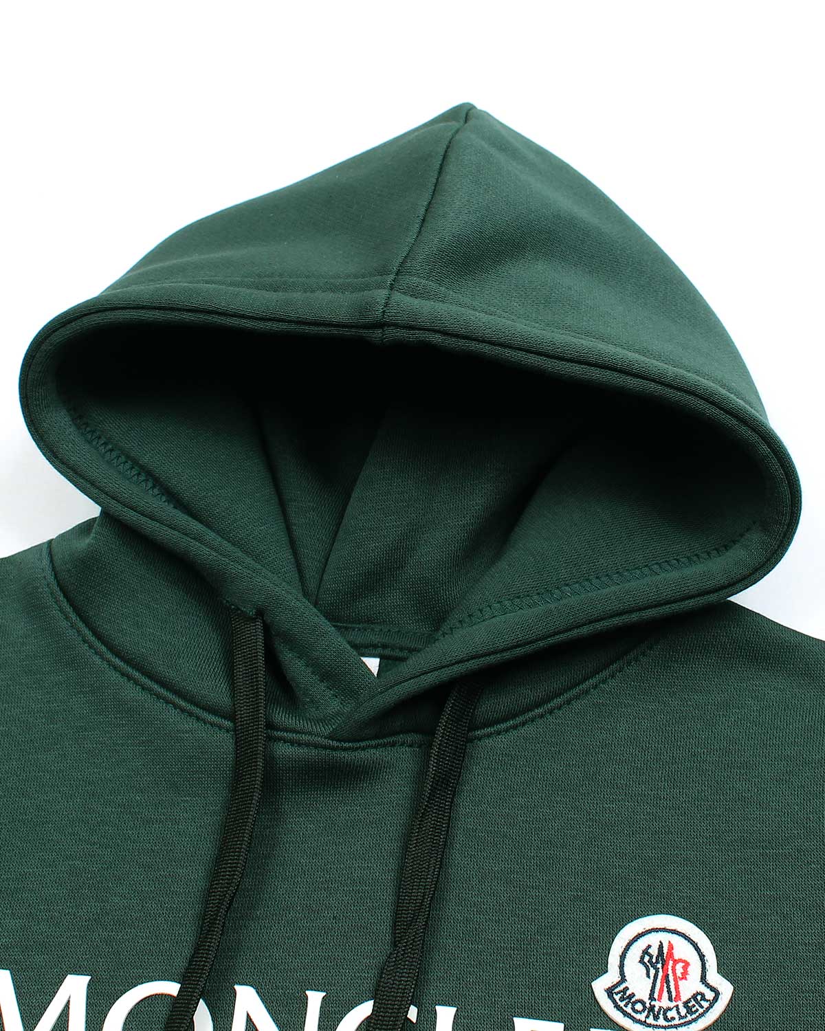 Mon. Kids Logo Hoddie - Forest Green