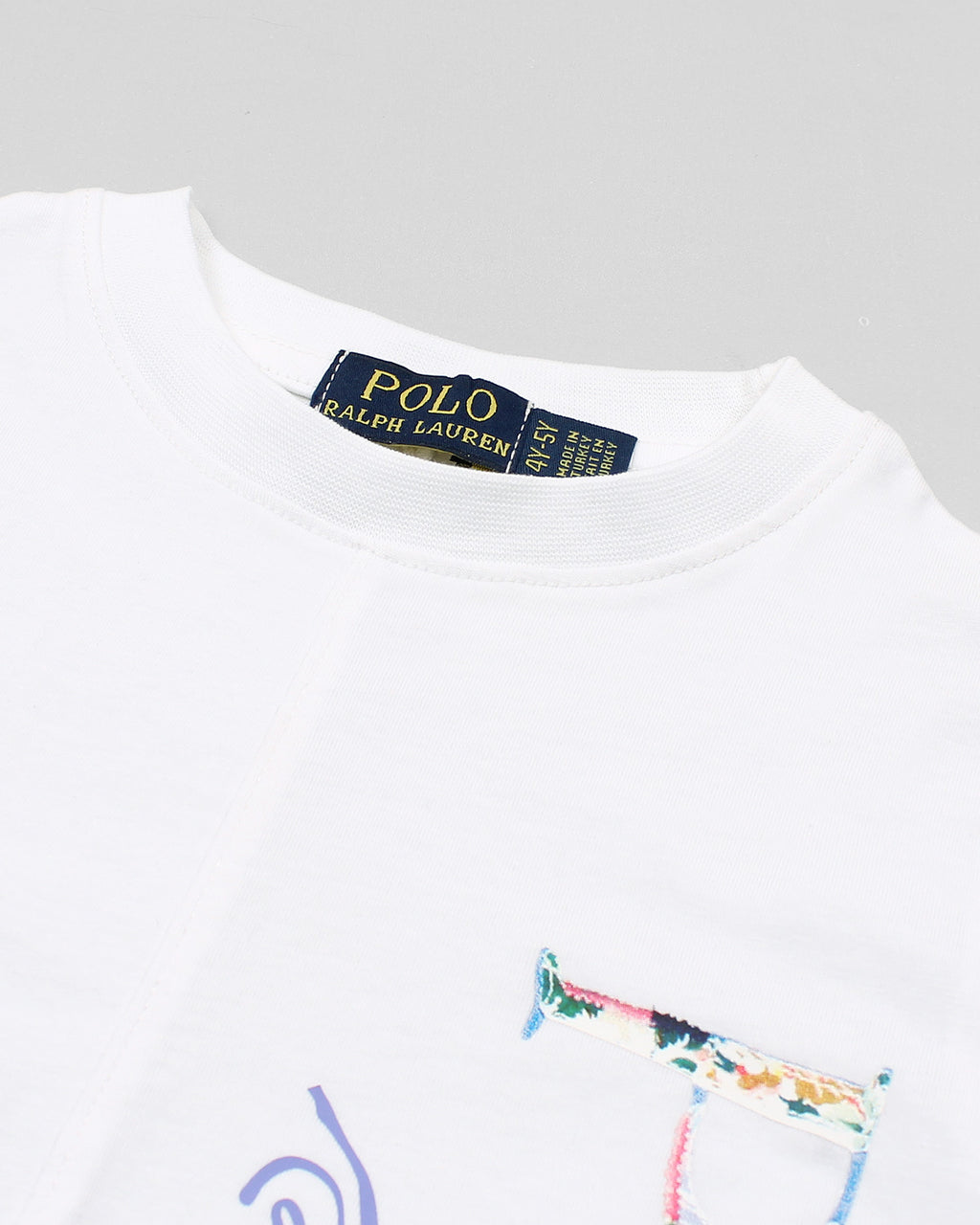 Baby Girls Polo Iconic Tee - White
