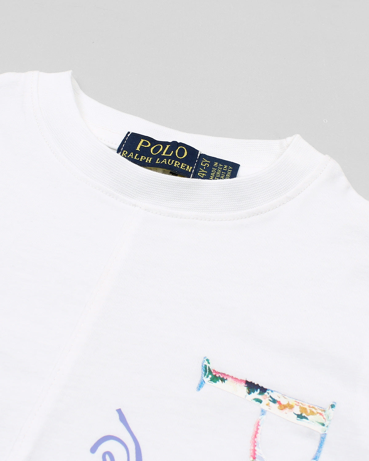 Baby Girls Polo Iconic Tee - White