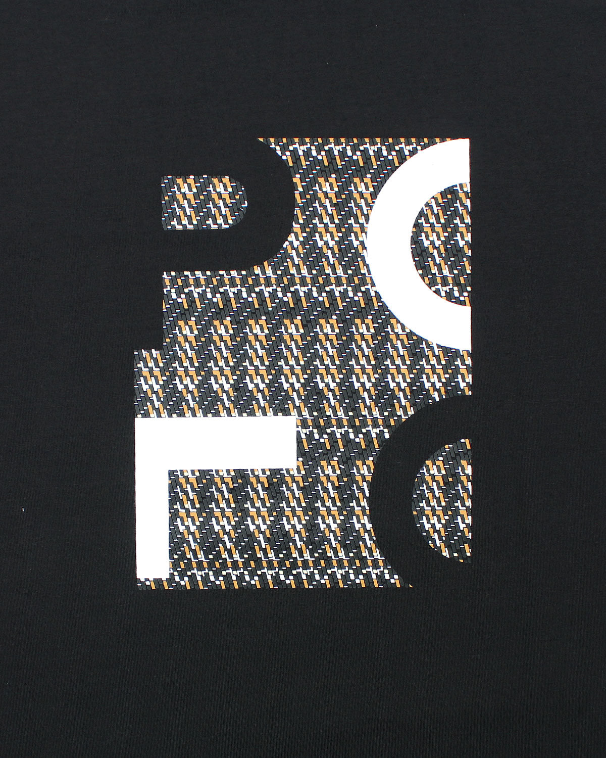 Men's Graphitic R-L Oversize T Shirt - Black
