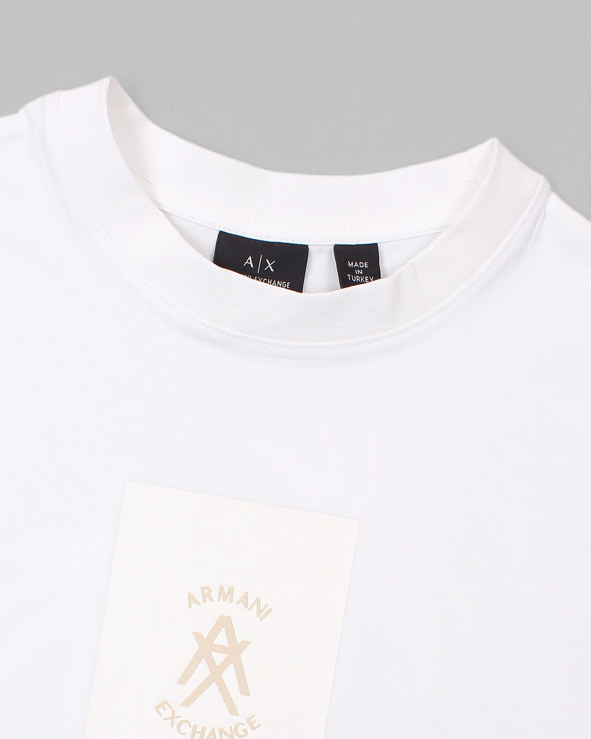 Men's Oversize A-X T Shirt - White