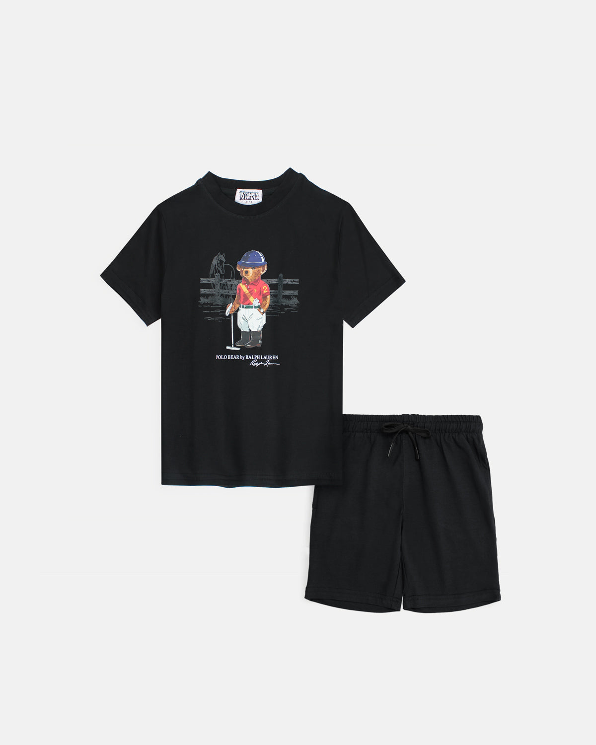 Exclusive Kids Bear Tracksuit - Black