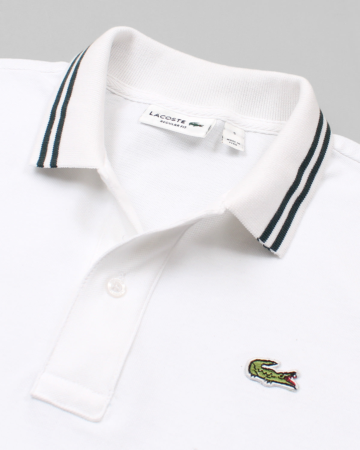 Exclusive Lac. Basic Polo - White