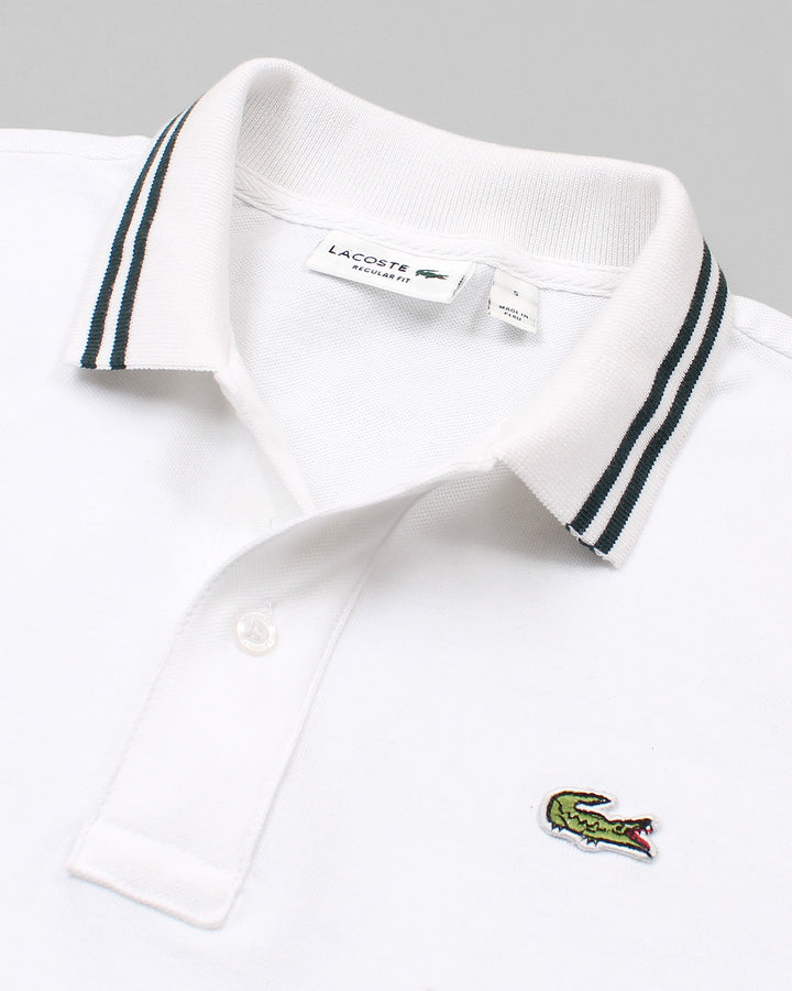 Exclusive Lac. Basic Polo - White