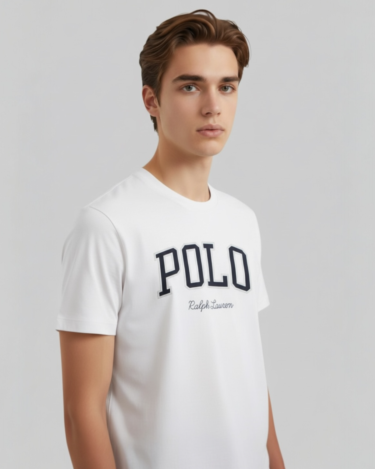 Men's Iconic Polo T Shirt - White
