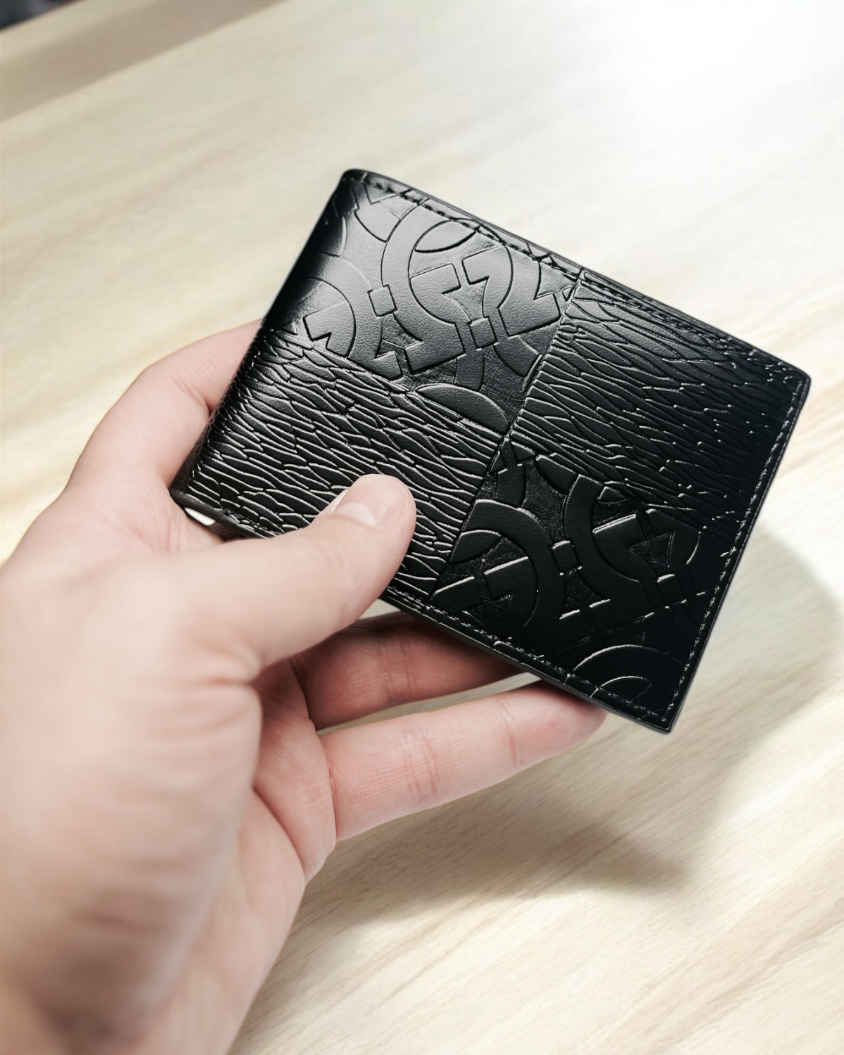 Premium F-R-O-G-M-A Motive Wallet - Black