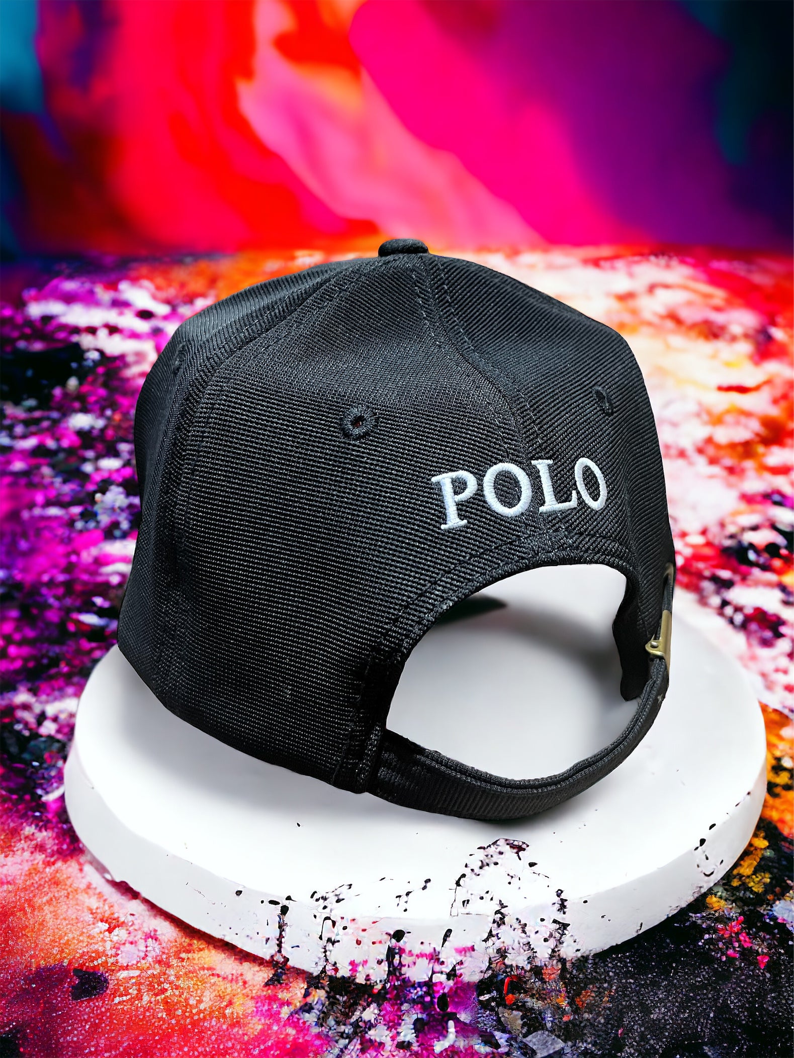 Premium Polo Cap - Black