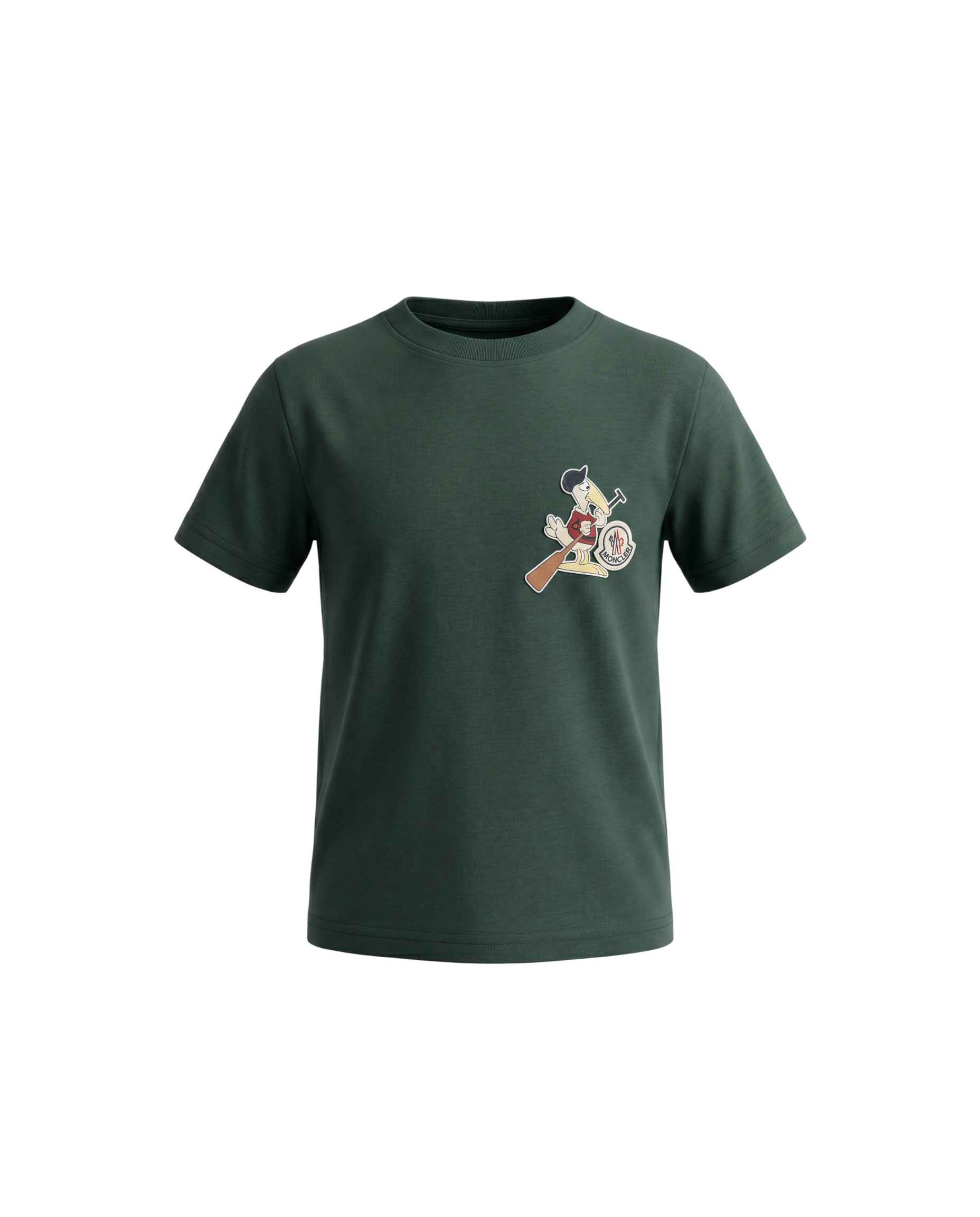 Kids Mon. Duck T Shirt - Green