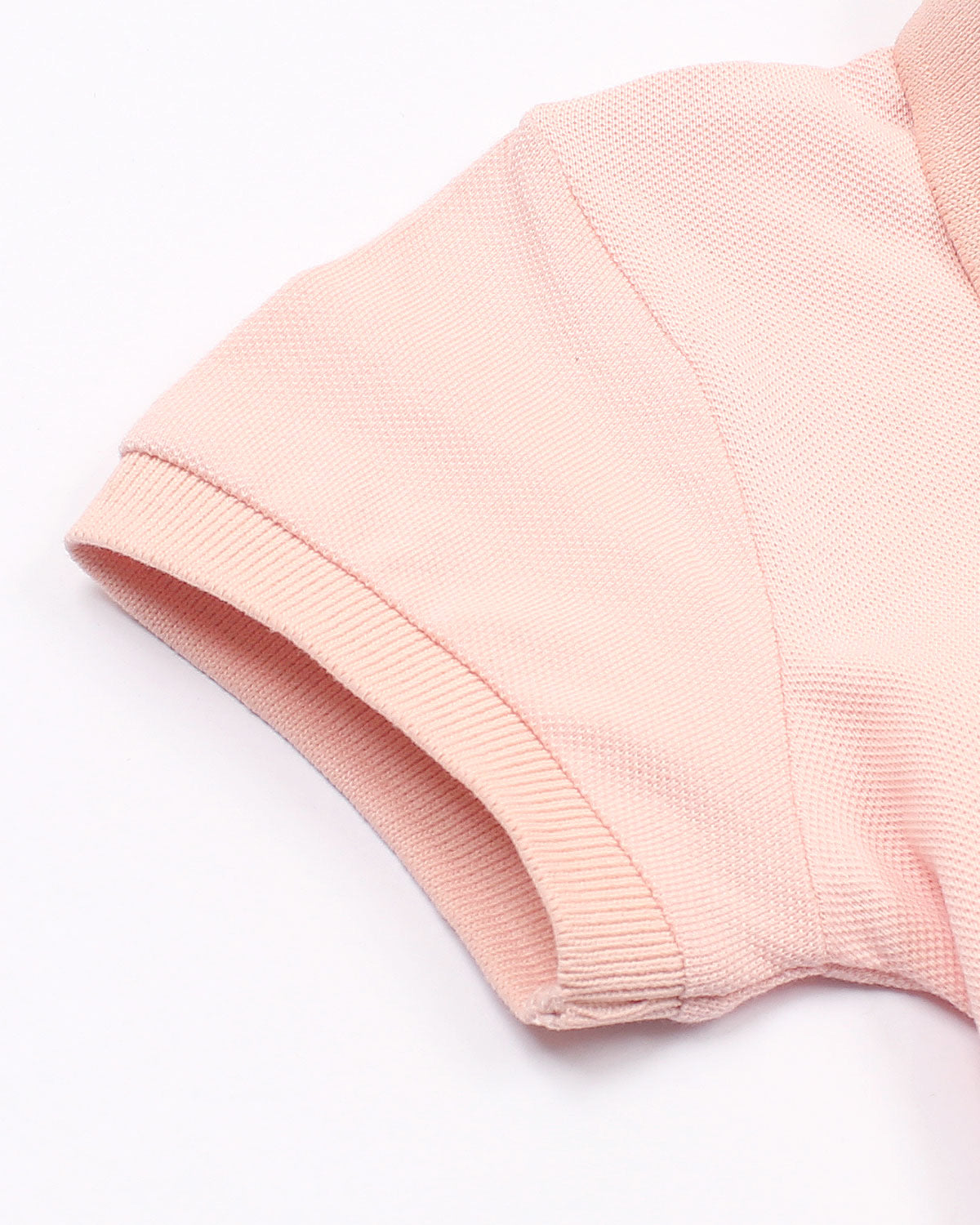 Baby Girl Iconic Polo Dress - Baby Pink