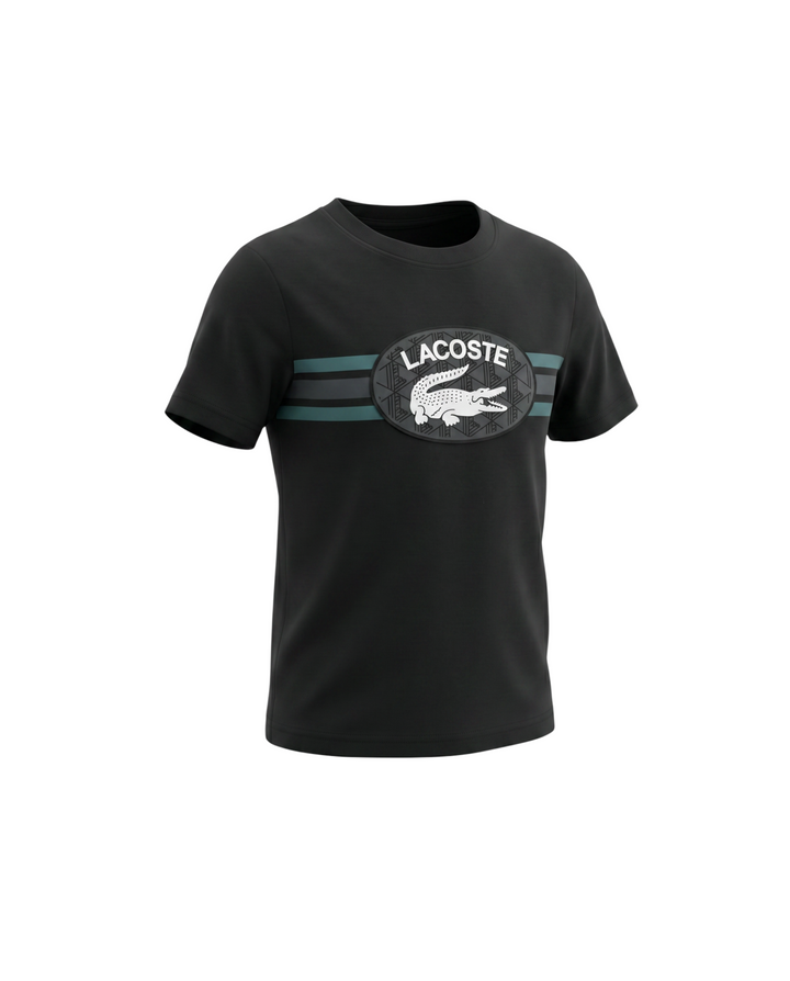 Kids Lac. Graphic T Shirt - Black