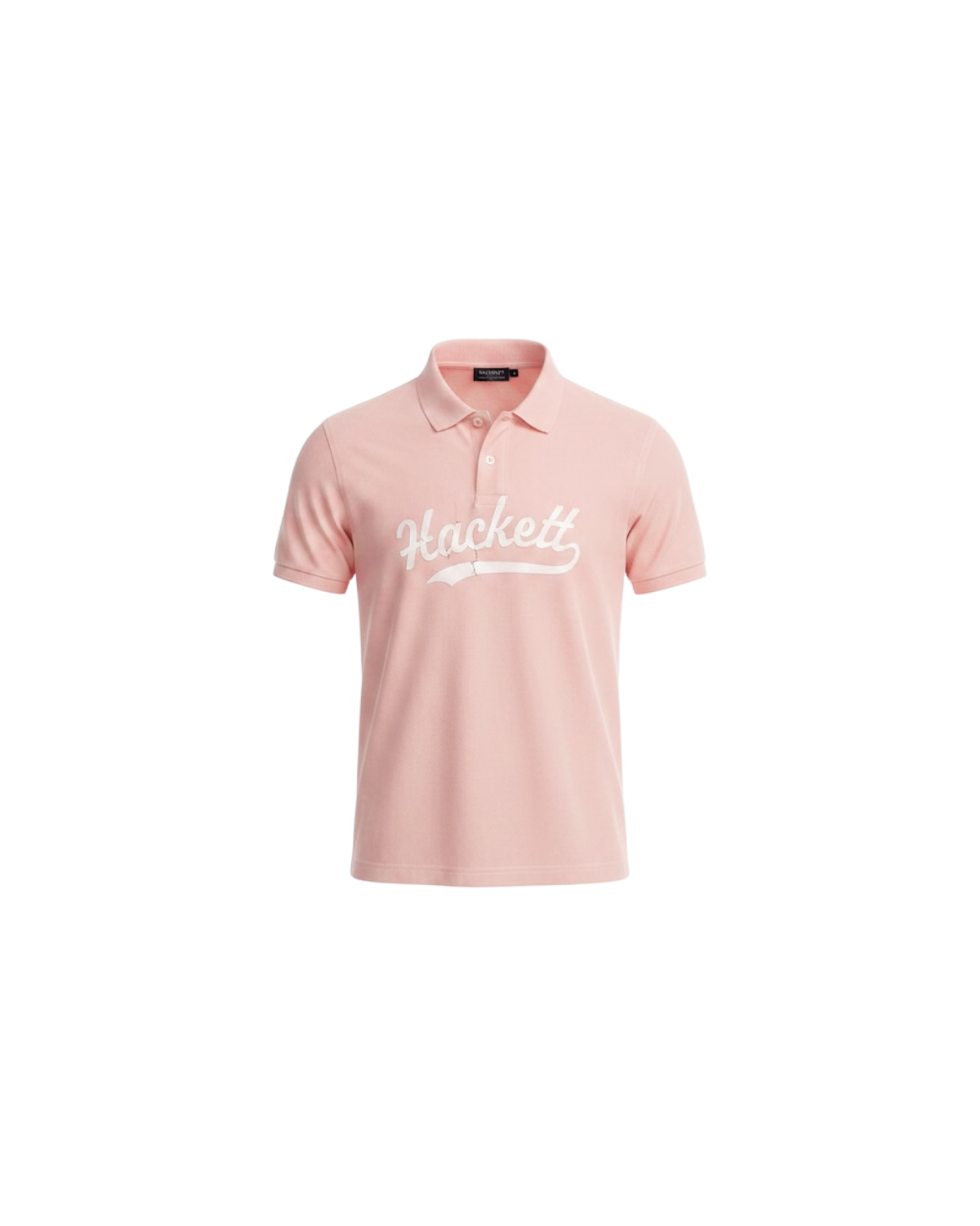 Kids Iconic HKT Logo Polo Shirt - Pink