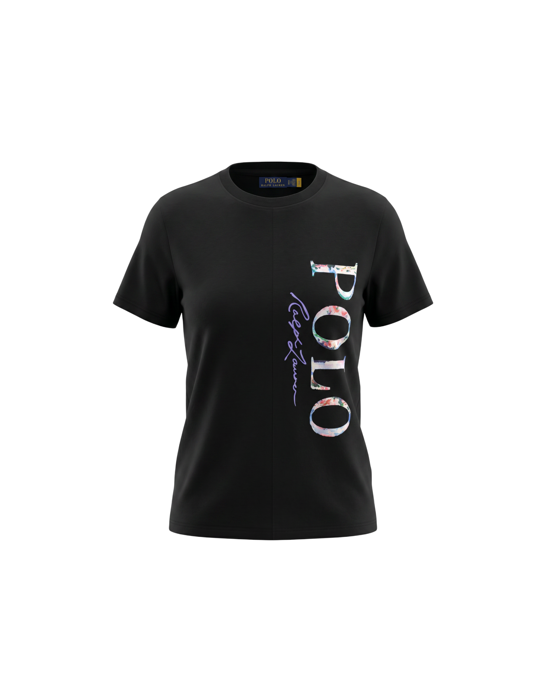 Baby Girls Polo Iconic Tee - Black