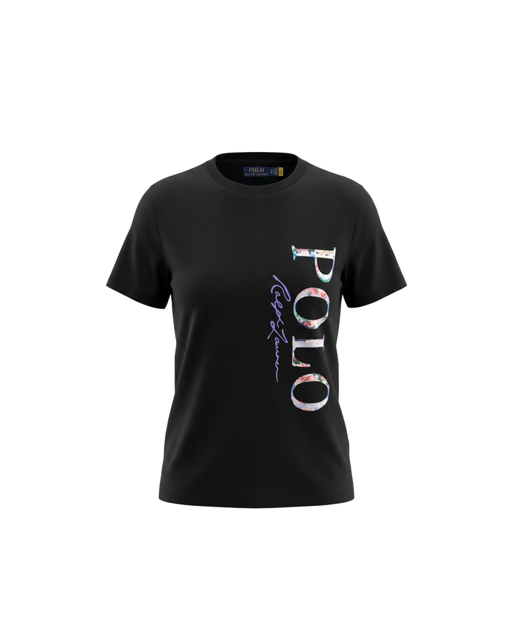 Baby Girls Polo Iconic Tee - Black