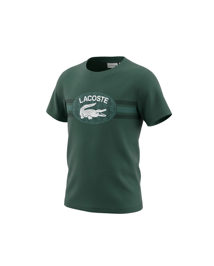 Kids Lac. Graphic T Shirt - Green
