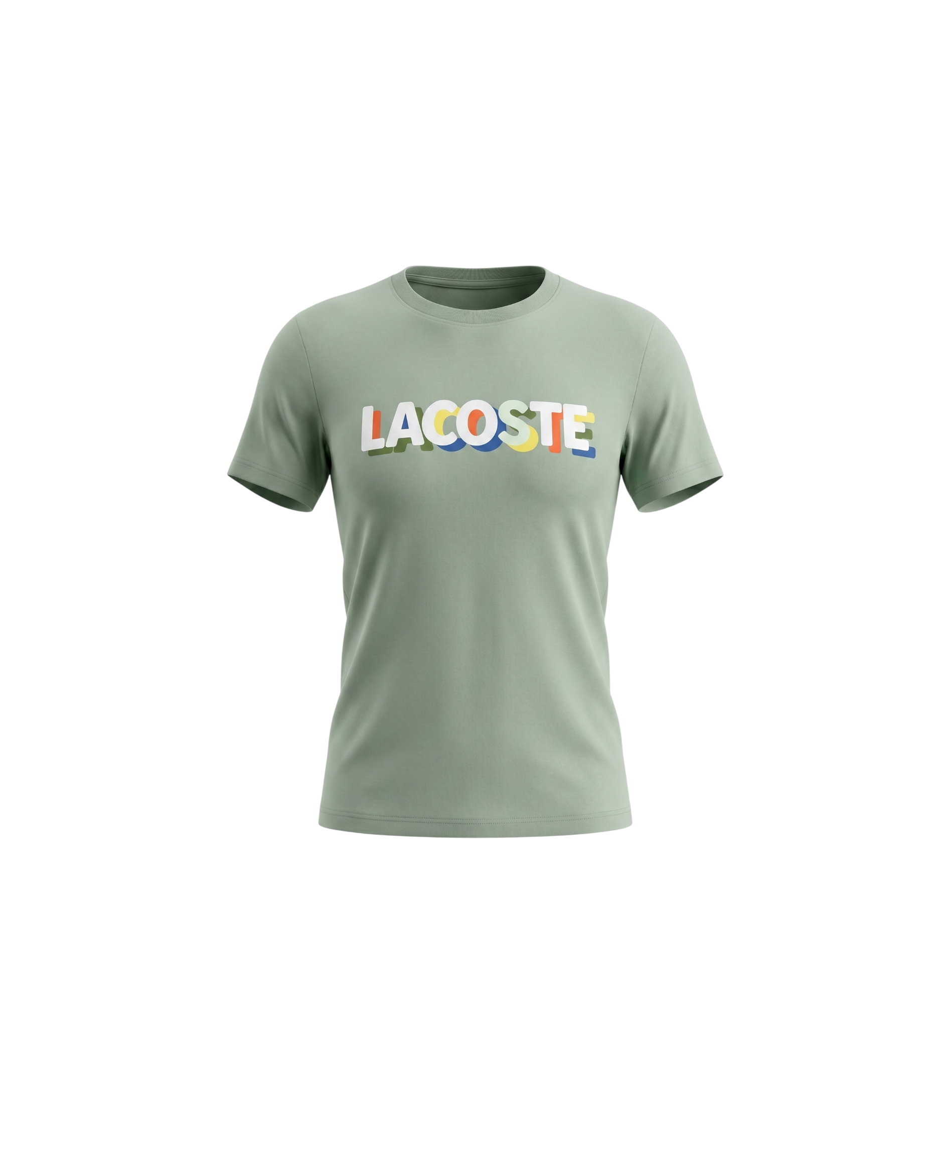 Kids Lac. Multi Logo T Shirt - C Green