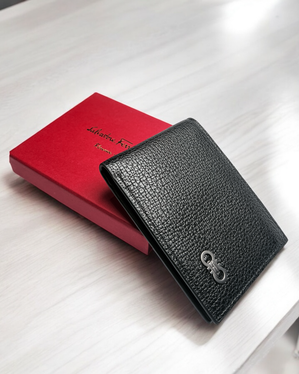 Premium F-R-O-G-M-A Logo Wallet - Black