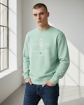 Premium TM Flag Men's Sweatshirt - C Green