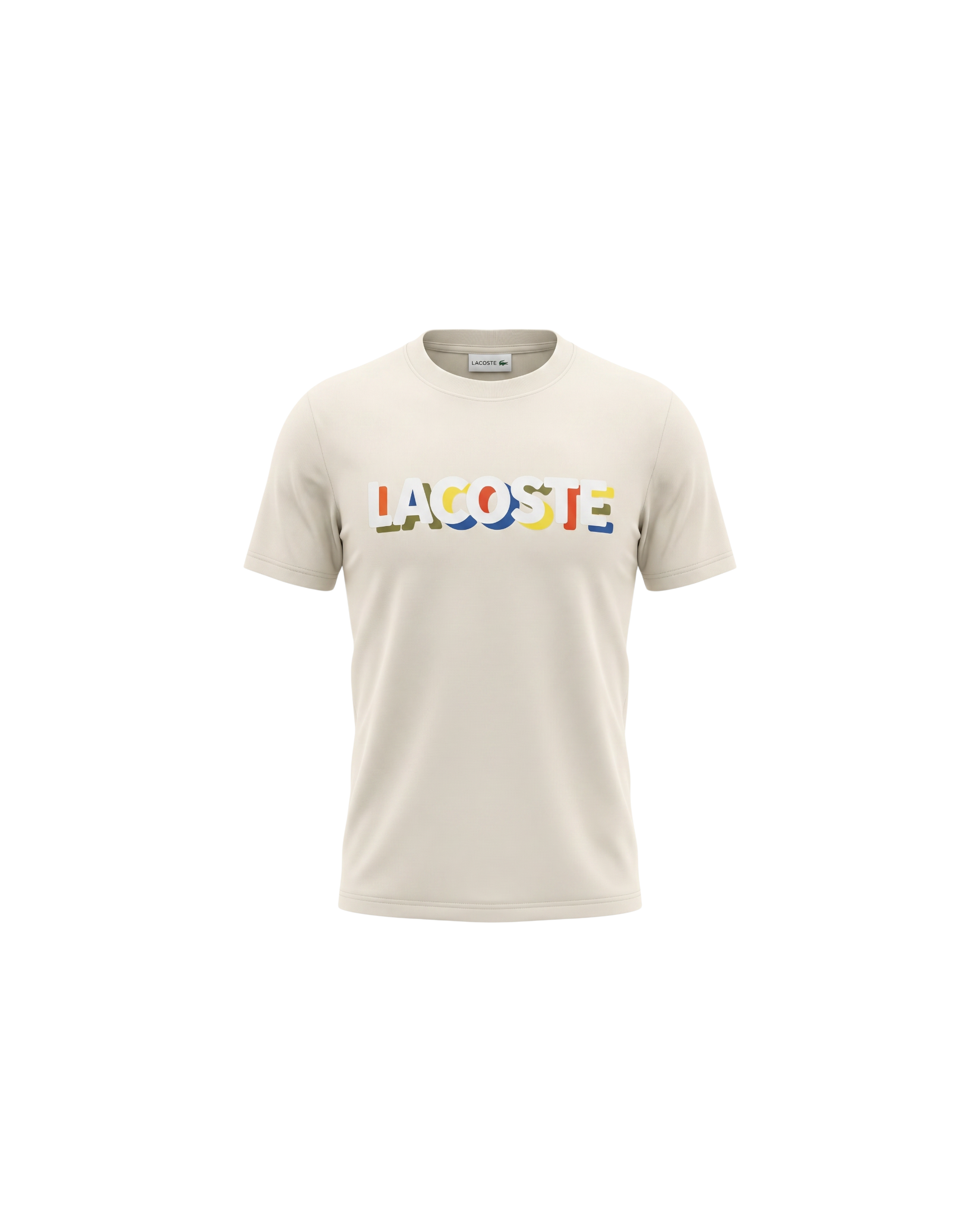 Kids Lac. Multi Logo T Shirt - Off White