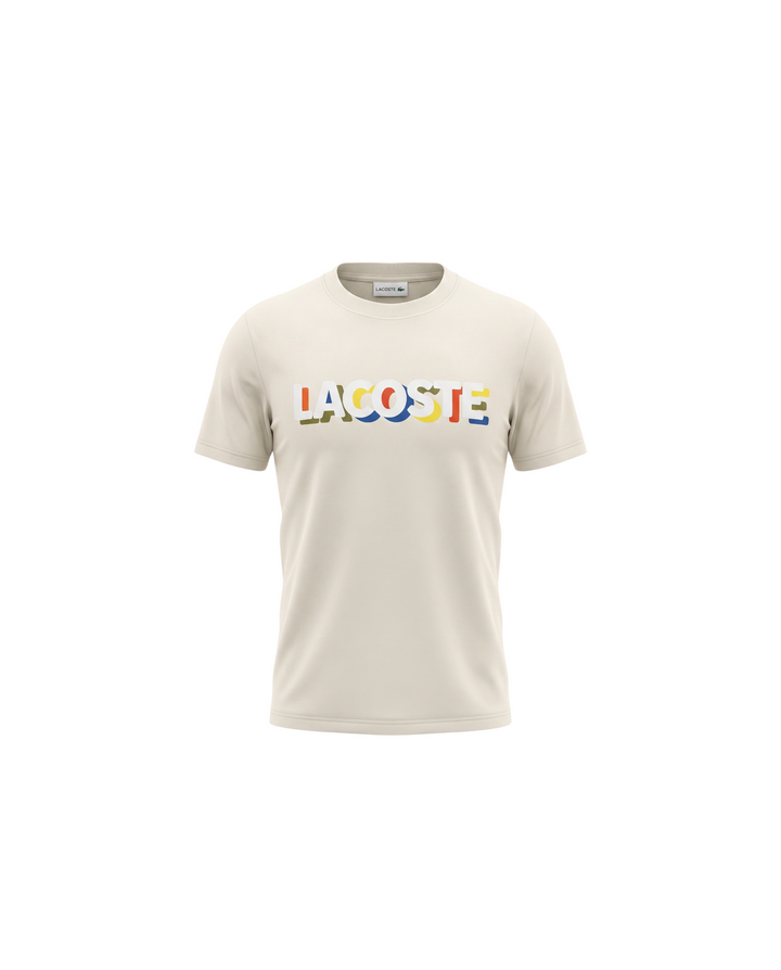Kids Lac. Multi Logo T Shirt - Off White
