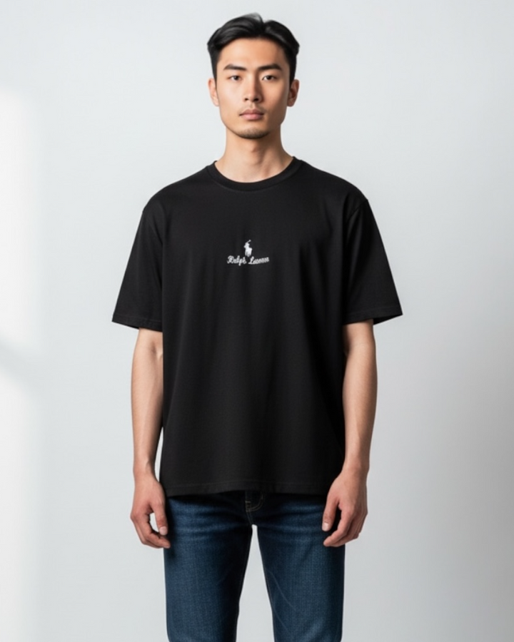 Iconic Men's Pony T Shirt - Black