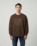 Exclusive A=X Men's Sweat Batch - Brown