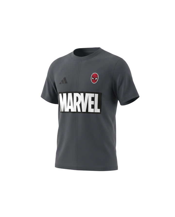 Kids Marvel Graphic T-Shirt - Grey