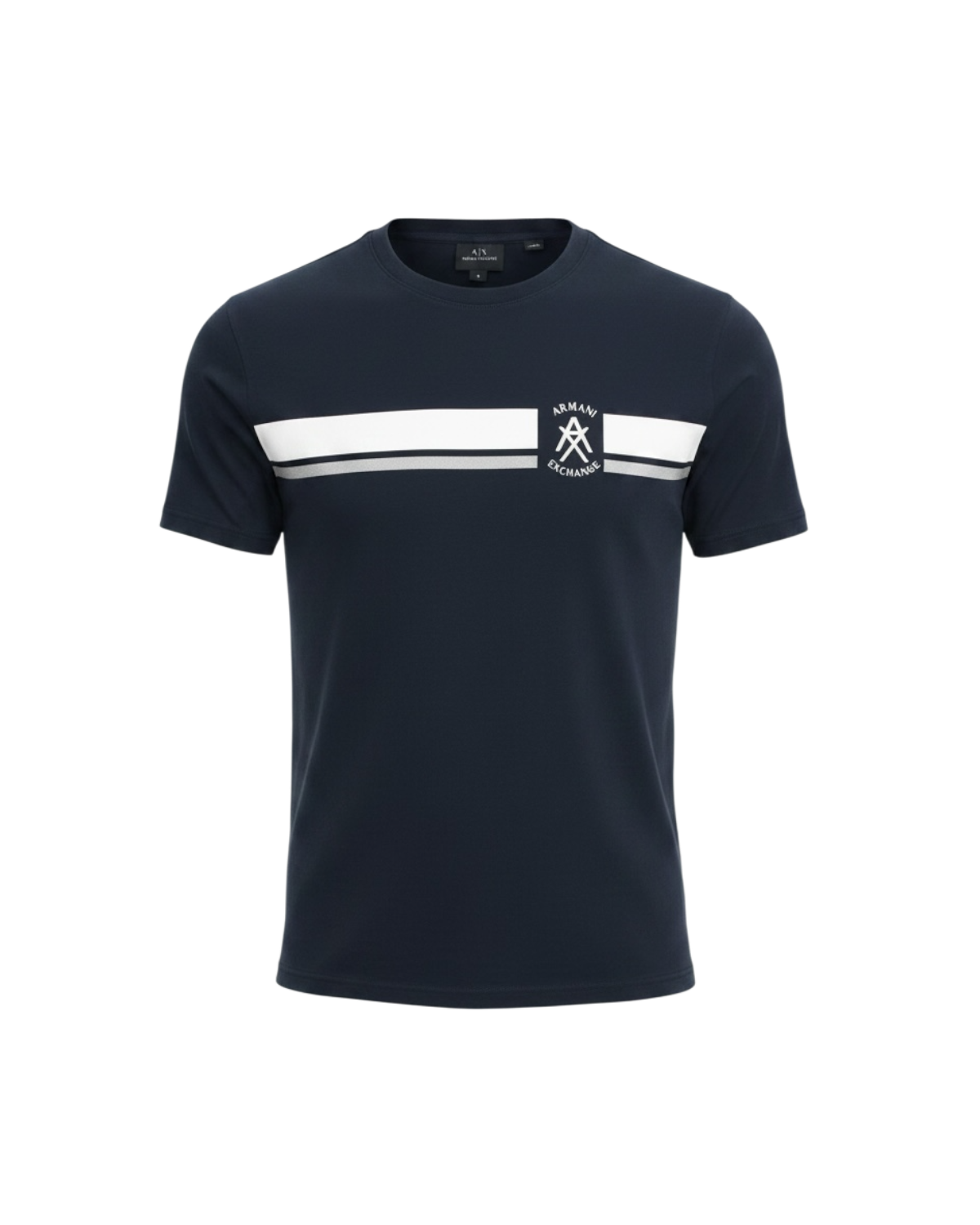Men's A-X Iconic T Shirt - Navy Blue