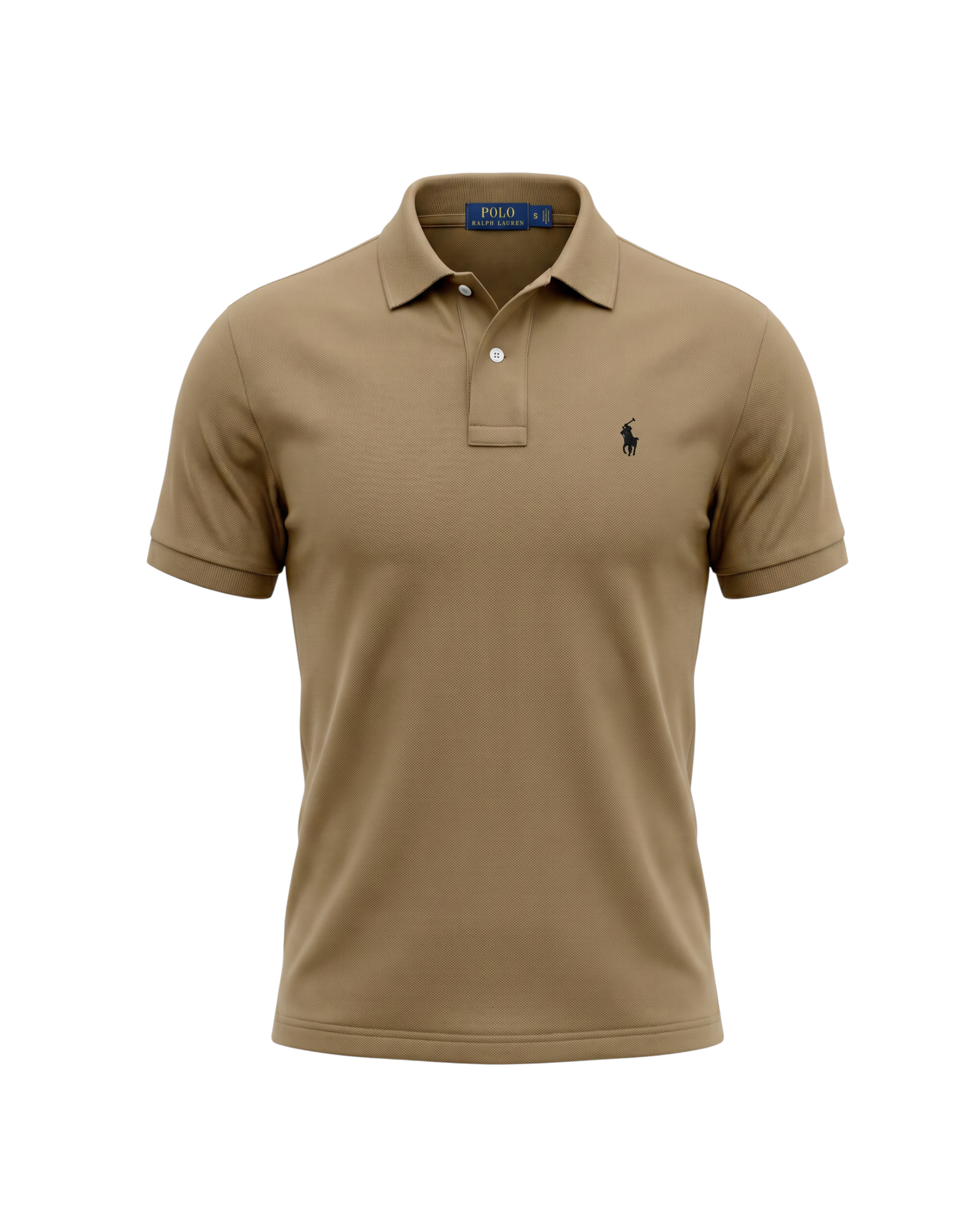 Iconic Mesh Men Polo Shirt - Brown