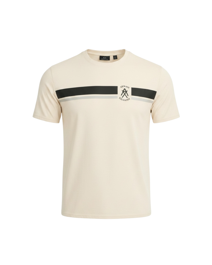 Men's A-X Iconic T Shirt - Off White