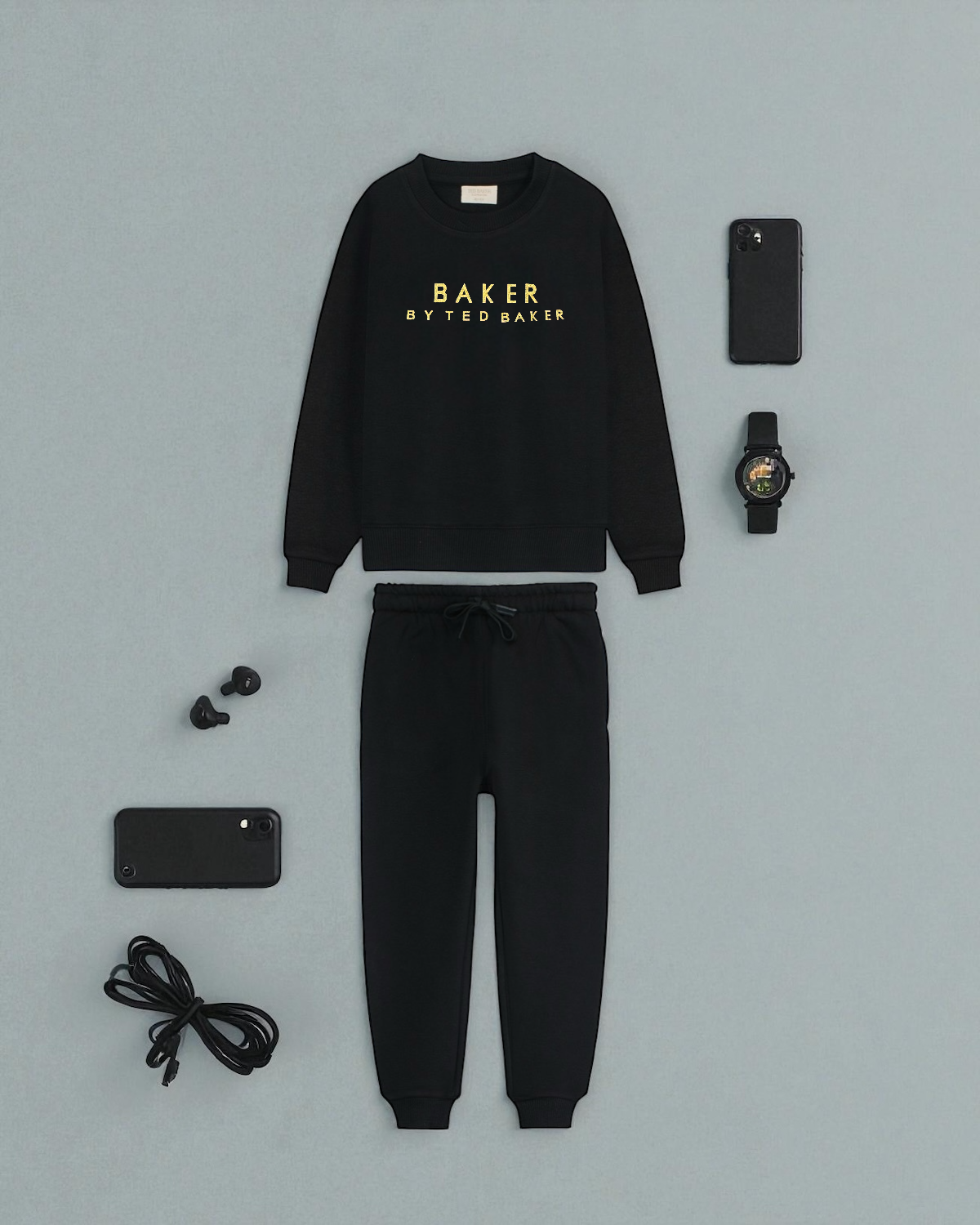 Kids T-Baker Track Set - Black