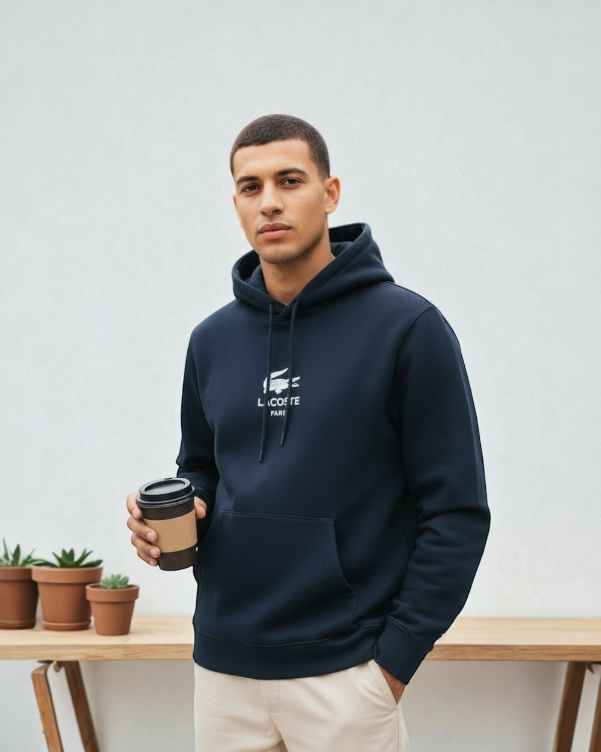 Men's Lac. Paris Sweat - Navy Blue