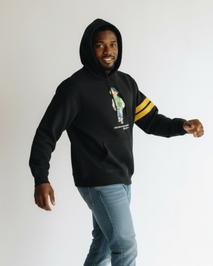 Iconic Bear Mens R-L Hoddie - Black