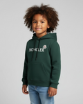 Mon. Kids Logo Hoddie - Forest Green
