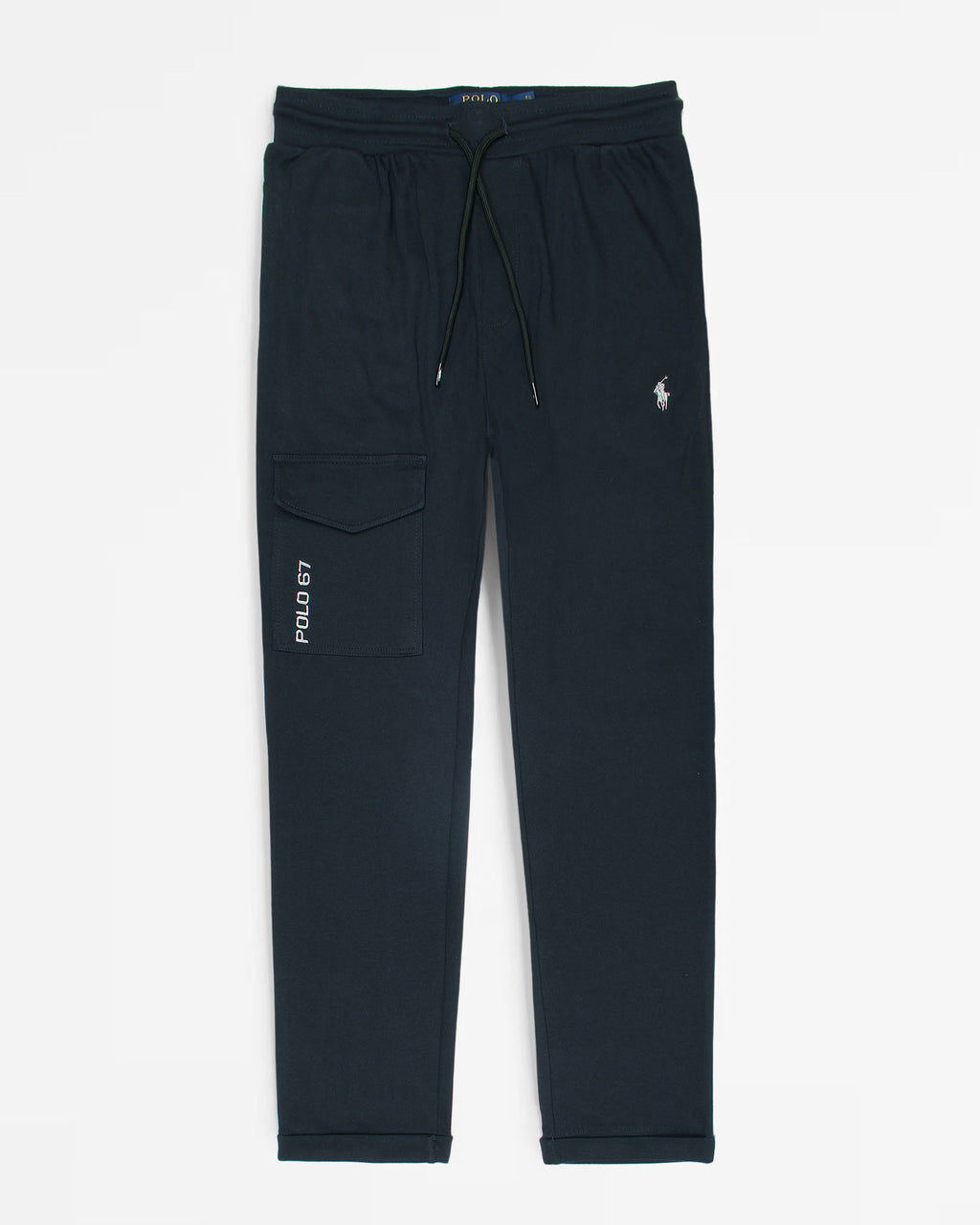 Premium R/L Cargo Sweatpant - Navy Blue