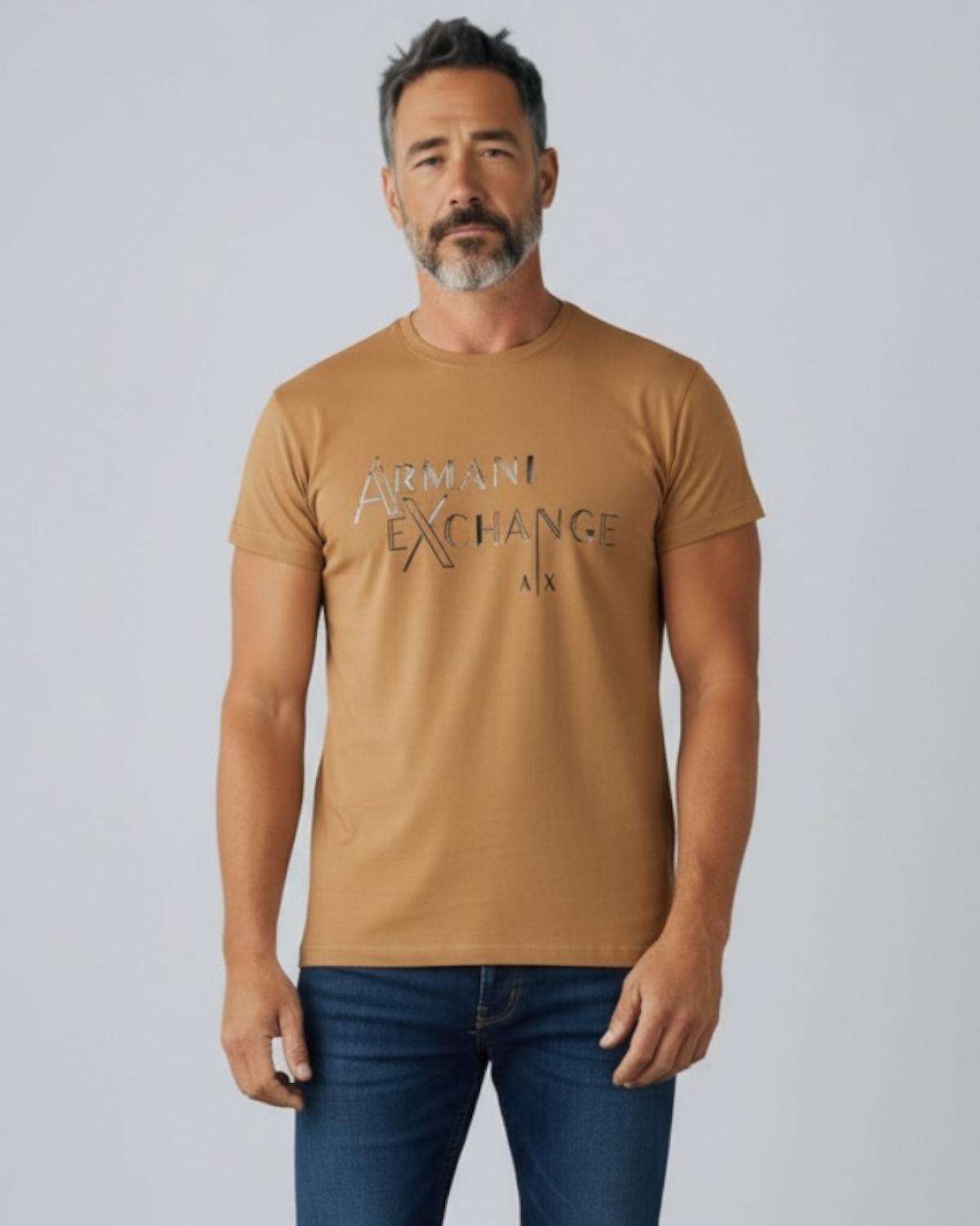 Exclusive A-X Tee - Brown