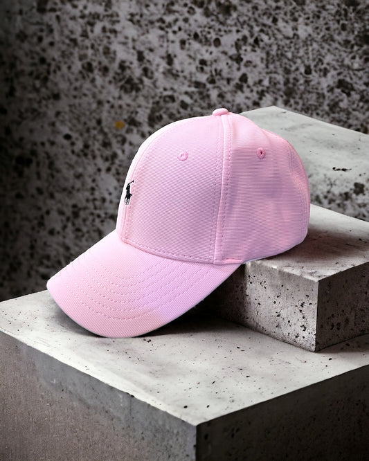 Premium Polo Cap - Baby Pink