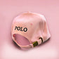 Premium Polo Cap - Baby Pink