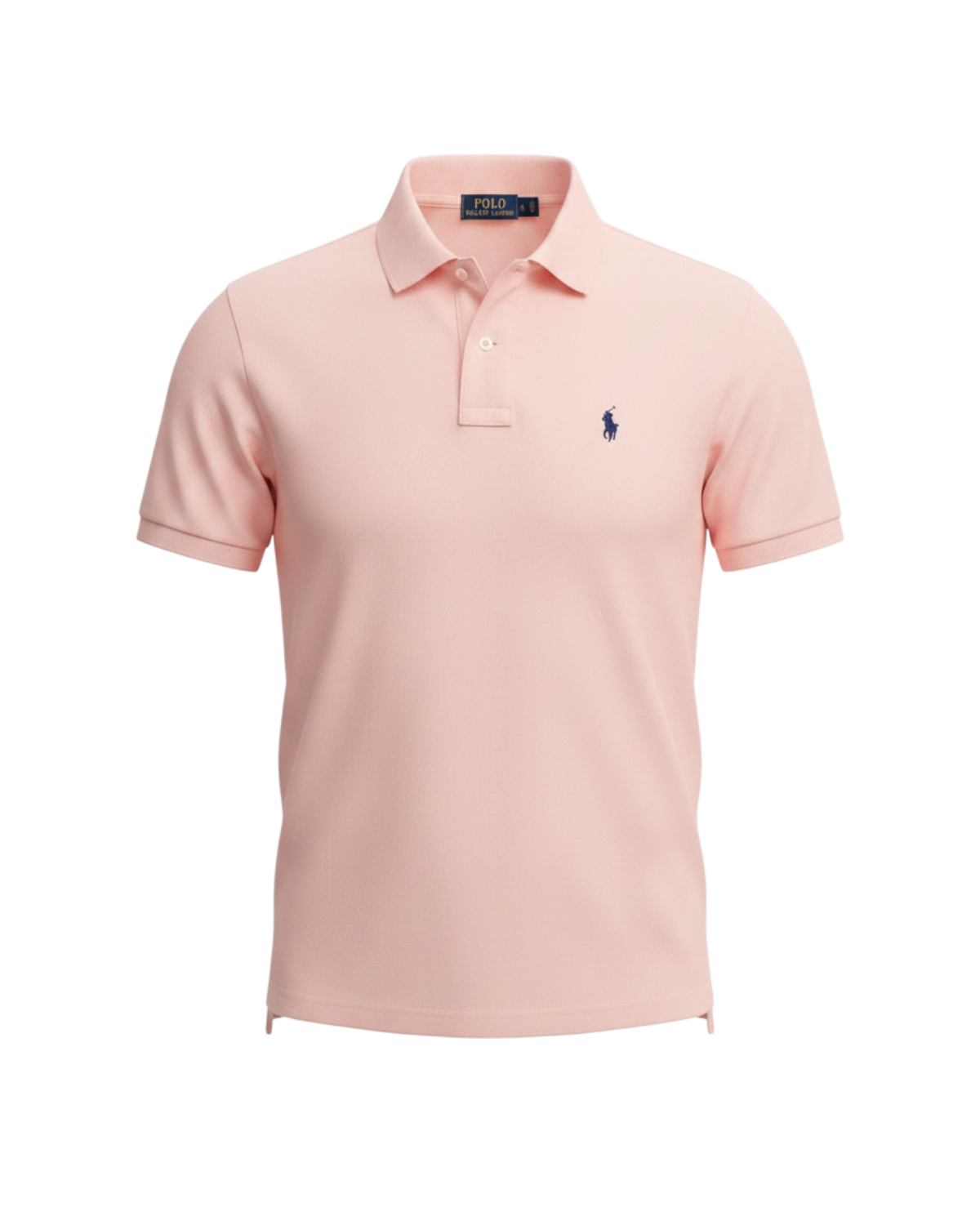 Iconic Mesh Men Polo Shirt - Pink