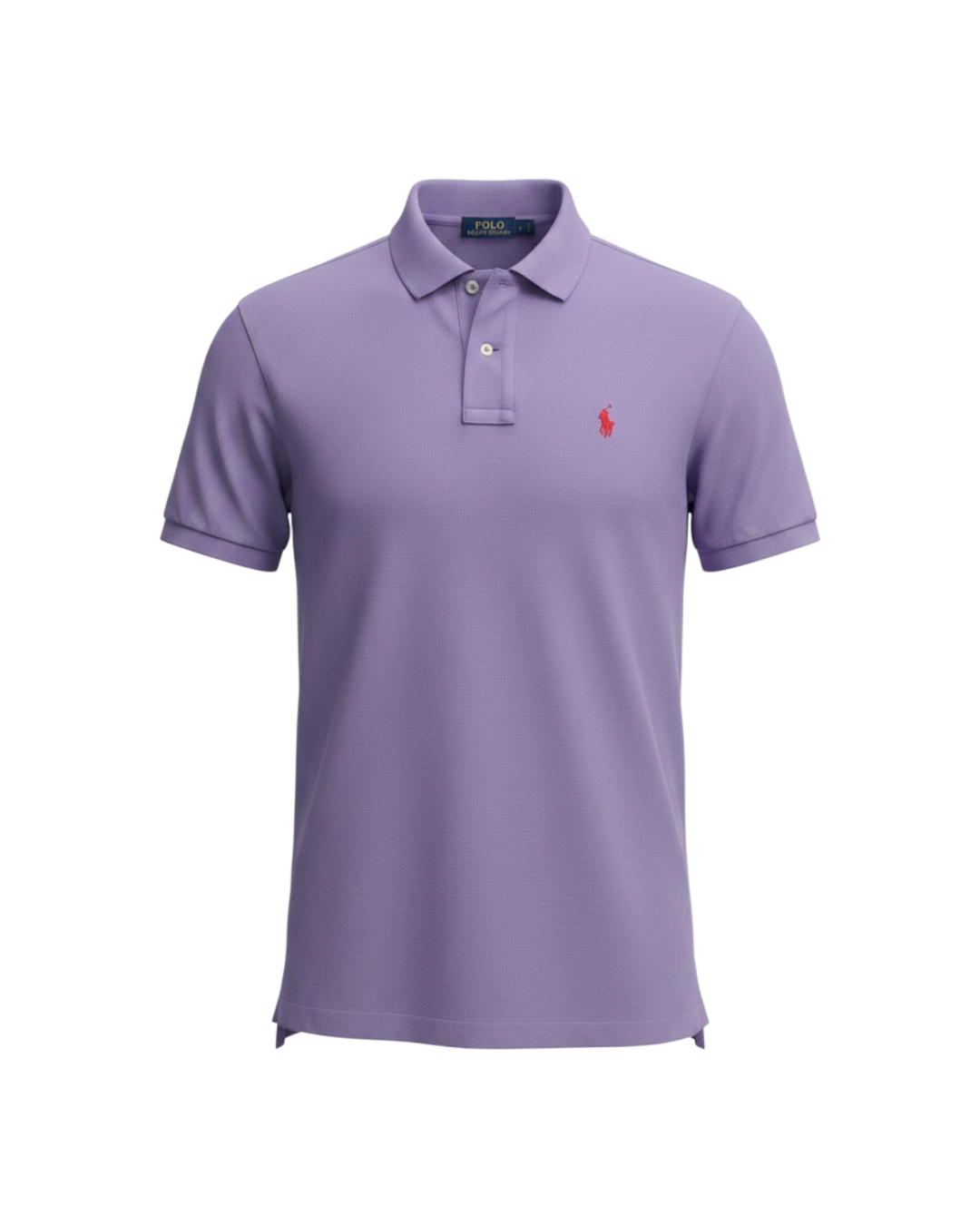Iconic Mesh Men Polo Shirt - Lilac