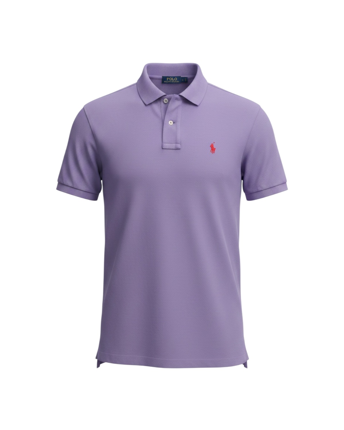 Iconic Mesh Men Polo Shirt - Lilac