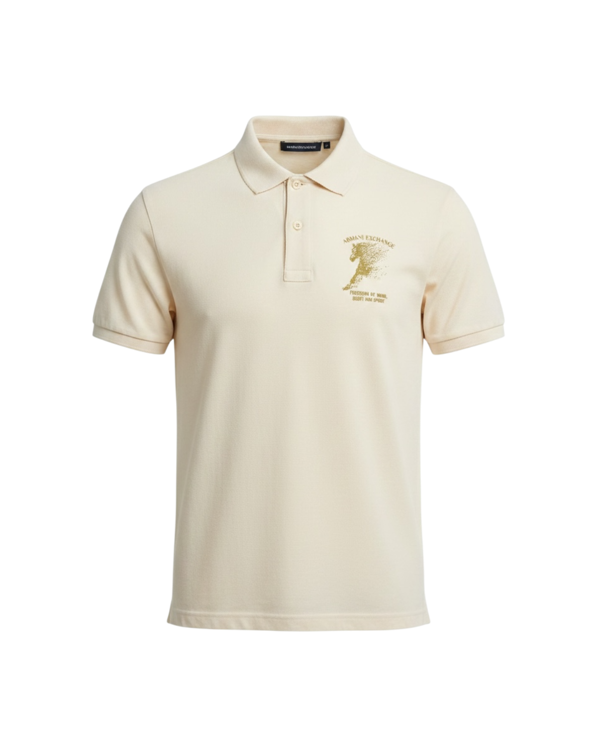 Exclusive Men's A-X Polo Shirt - Off White