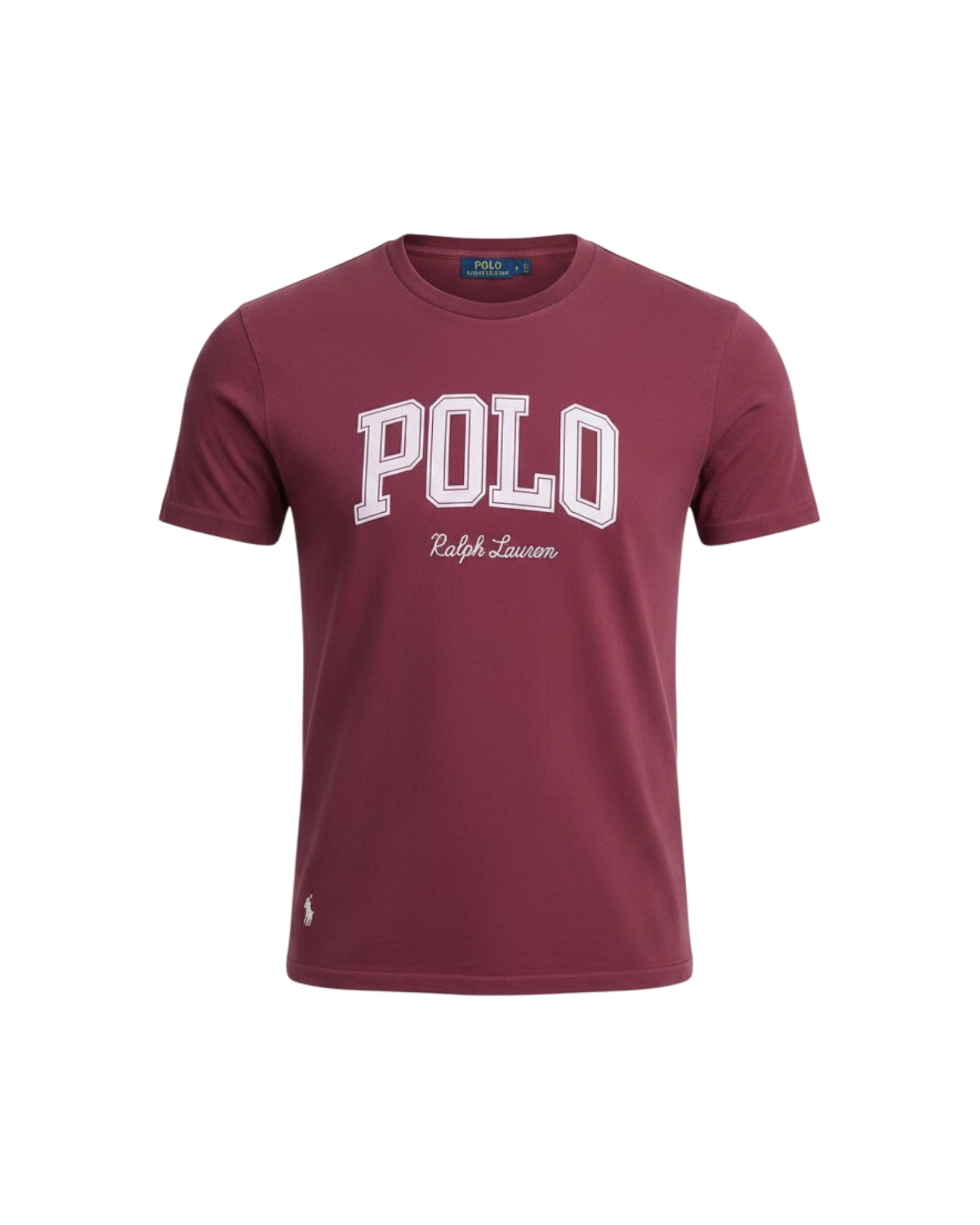 Men's Iconic Polo T Shirt - Maroon