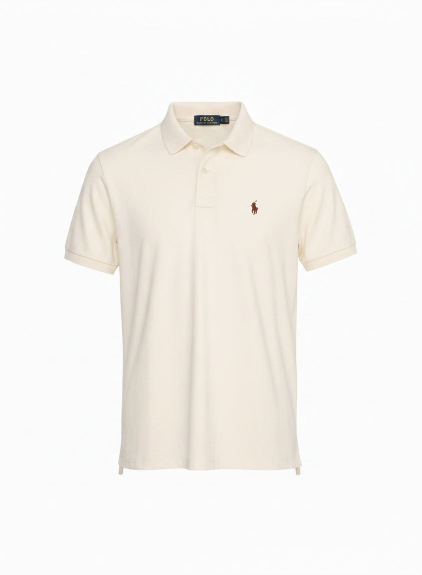 Men's Modal Iconic Polo Shirt - Off White