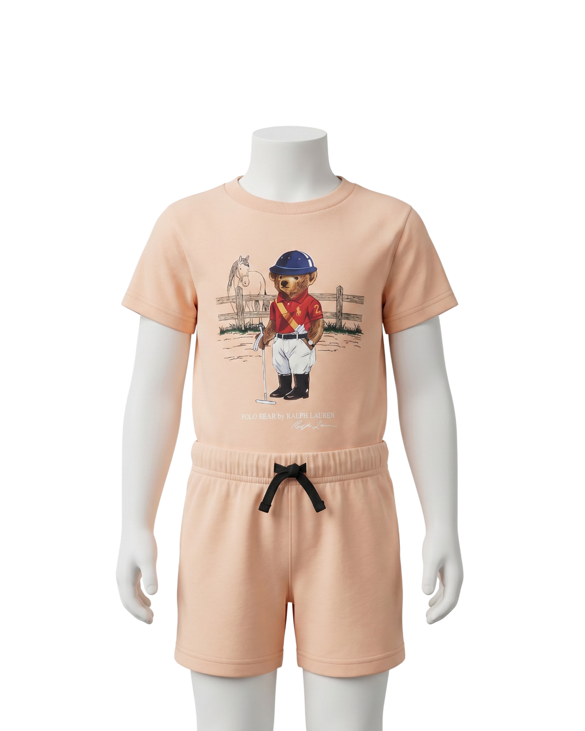 Exclusive Kids Bear Tracksuit - Peach