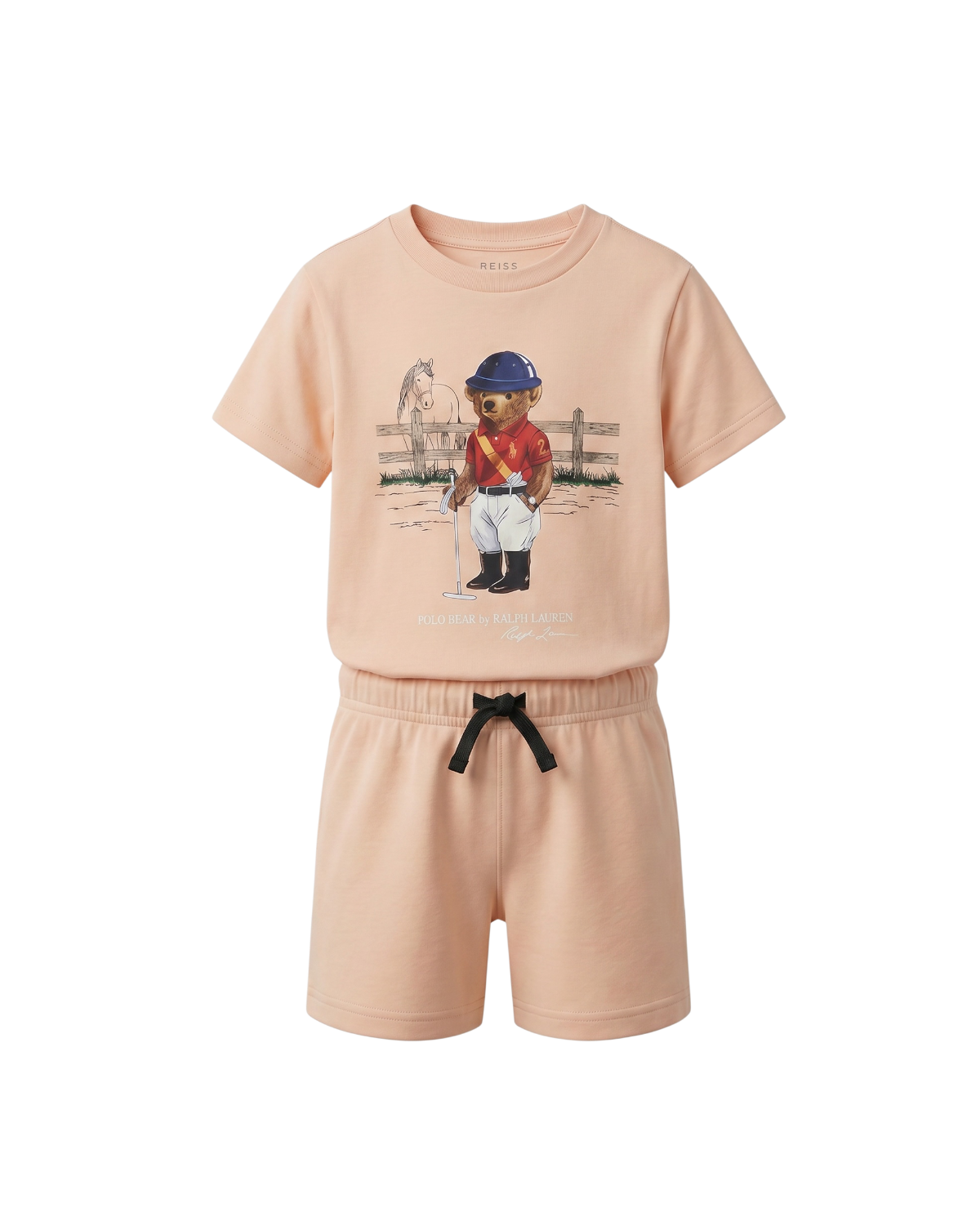 Exclusive Kids Bear Tracksuit - Peach