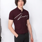 Premium Lc/st  All Over Polo - Maroon