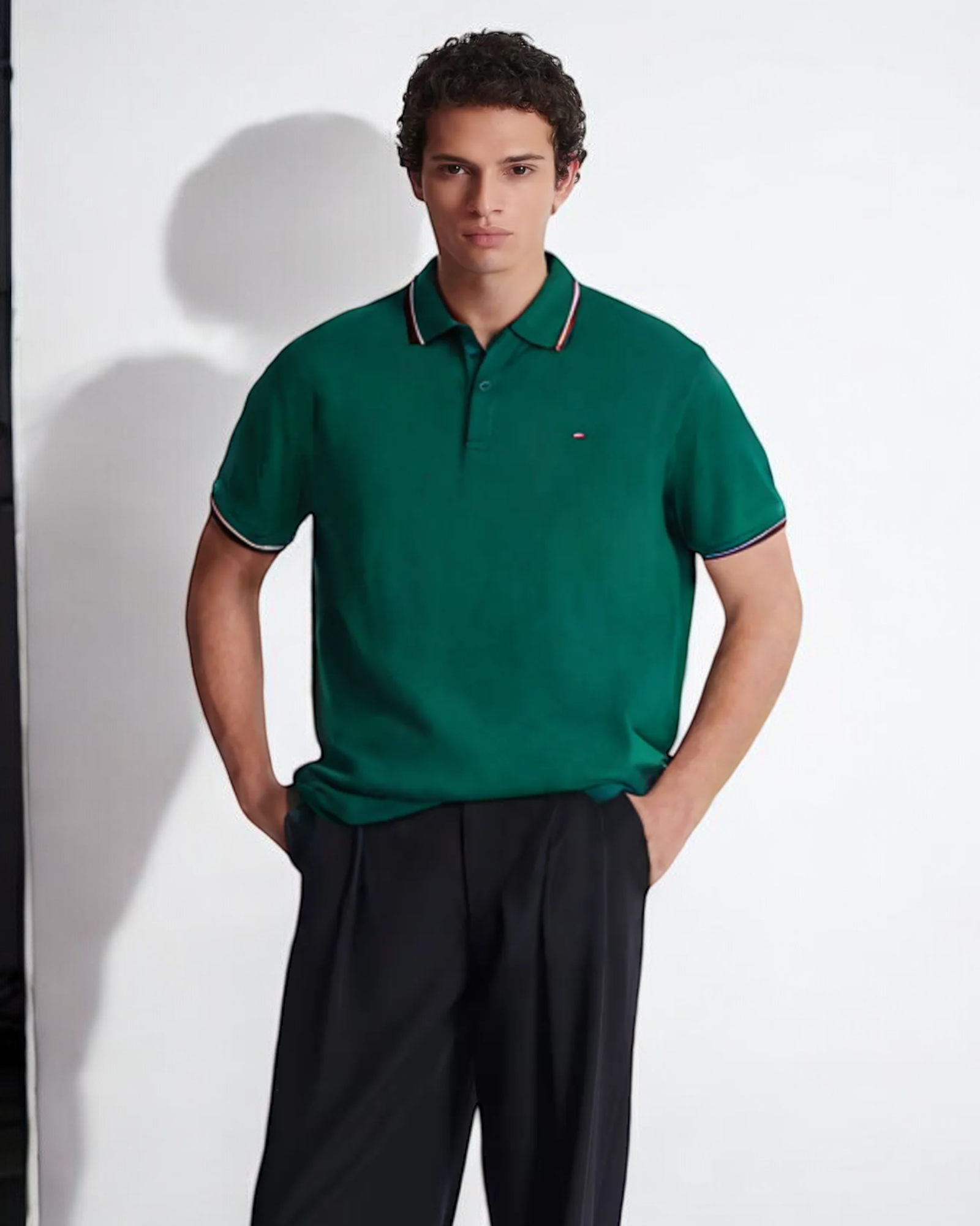 Exclusive Tommy Basic Polo - Green